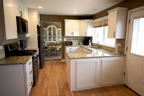 Remodeled kitchen in Aurora, IL